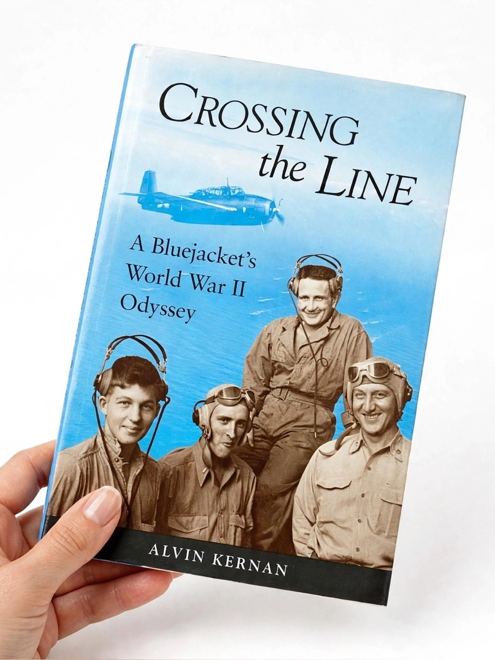 US NAVY | 1994 FIRST EDITION | Crossing the Line | A Bluejacket’s WWII Odyssey
